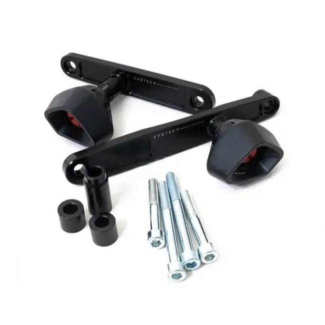 Acquista Ora Tamponi paratelaio ammortizzati Evotech per Triumph Tiger Sport 660 dal 2022-Argento