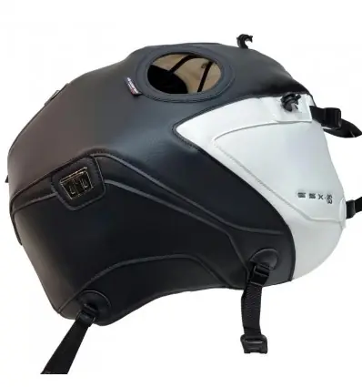 A Buon Prezzo Copriserbatoio Bagster per Suzuki GSX-8S similpelle nero e bianco-