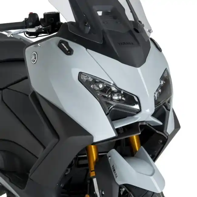 Prezzo Basso Spoiler frontale Puig nero opaco per Yamaha T-Max 560 dal 2025-