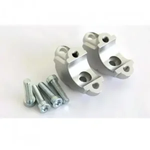 Nuova Collezione Riser rialzati e arretrati per BMW R1200 GS e GS Adventure fino 2007-Argento