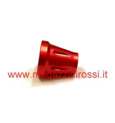 Coprimozzo in alluminio per Yamaha T-Max 500 01-07 rosso- Occasione Imperdibile