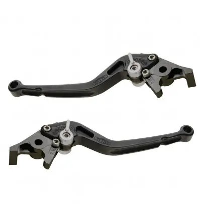 Coppia leve Freno Titax regolabili per Yamaha T-Max 500, 530 e 560- Spedizione Gratuita
