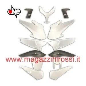 Carrozzeria completa ONE Tuning per Yamaha T-Max 500 08-11 bianca lucida- Ultime Pezzi