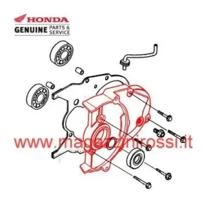 Affare Coperchio scatola ingranaggi Honda 50cc Dio ZX, SC, GP, SP-