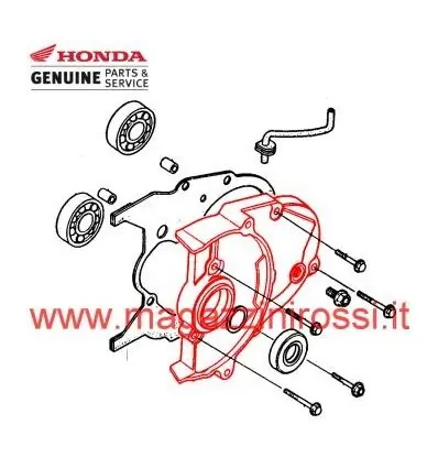 Affare Coperchio scatola ingranaggi Honda 50cc Dio ZX, SC, GP, SP-