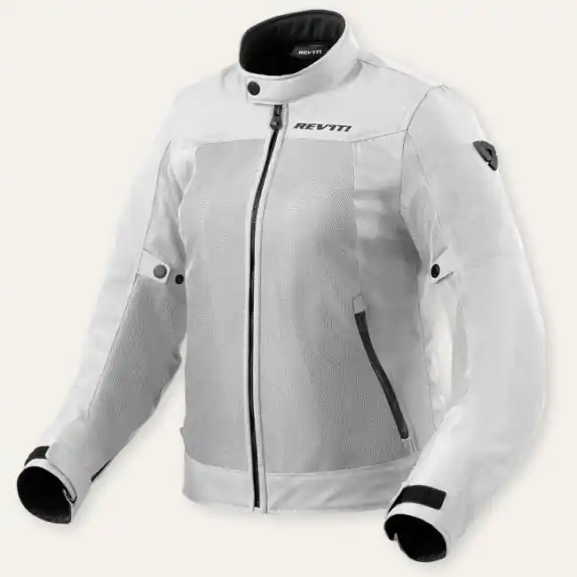 Giacca moto da donna Revit Eclipse 2 Ladies argento-XS Esclusivo