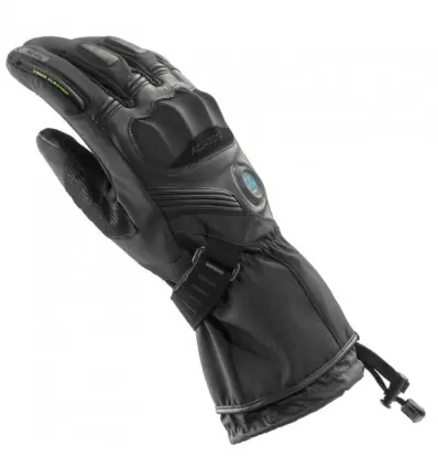 A Buon Prezzo Guanti da moto Clover Polar WP riscaldanti neri-S