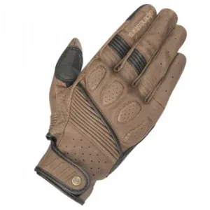 Guanti da moto Alpinestars Crazy Eight in pelle marrone-S Promozione