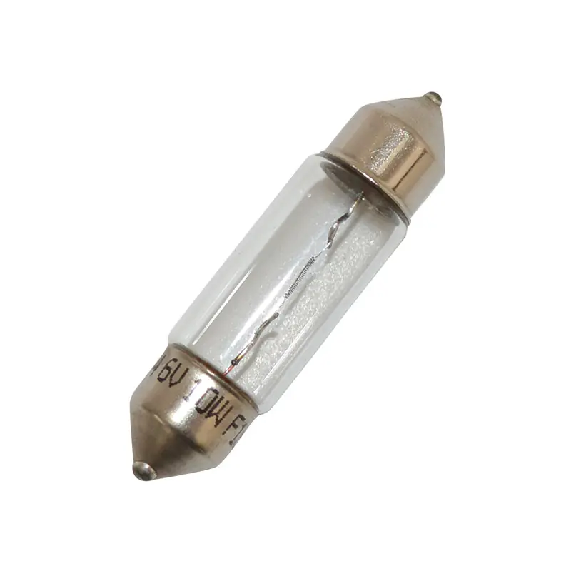 Nuova Collezione Lampada siluro 6v-10w (10x36) (c10)