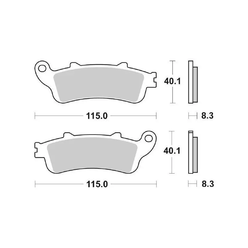 Compra Online Pastiglia Freno Scooter HF | Organica Ceramica