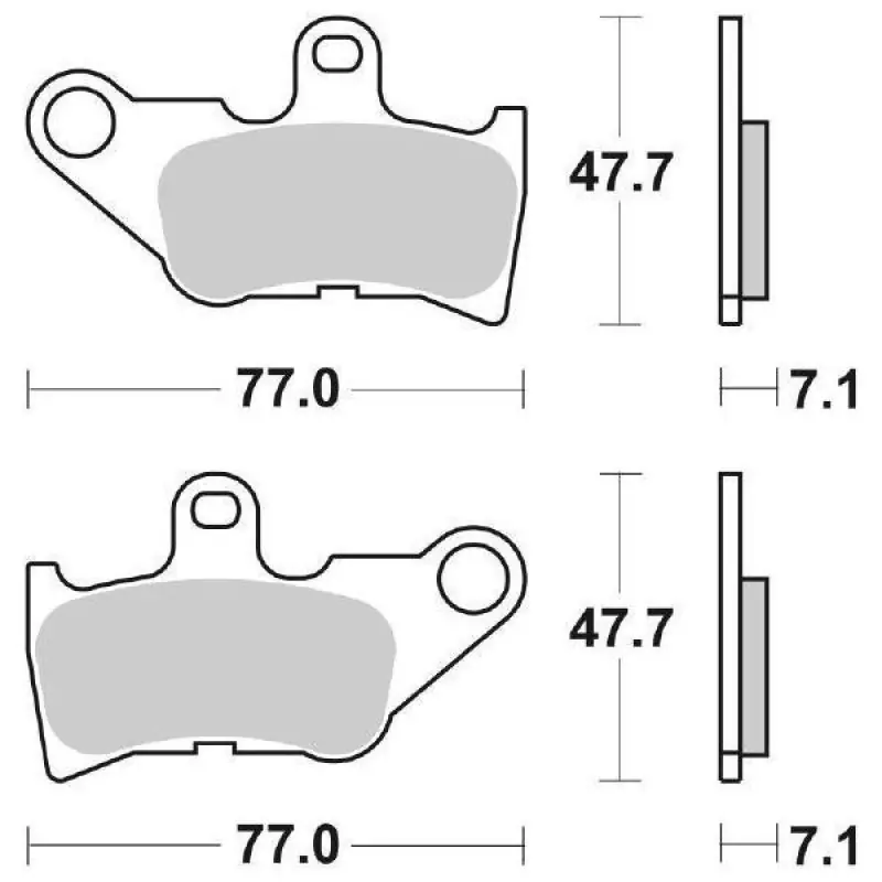 Pastiglia Freno Scooter HF | Organica Ceramica Miglior Prezzo