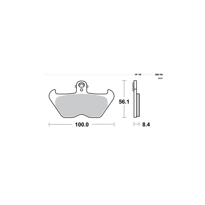 Pastiglia Freno Road HF | Ceramic Standard Spedizione Espresso