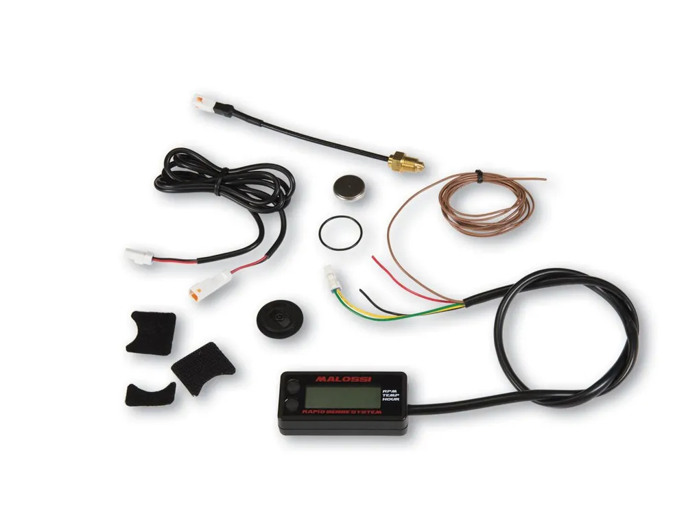 Acquista Ora RAPID SENSE SYSTEM RPM TEMP HOUR METER MALOSSI KYMCO SUPER DINK 125 IE 4T LC EURO 4 2017+ (SK25E)-