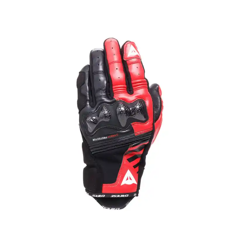 Guanti Dainese Reacto Carbon Short rosso-S Promozione Esclusiva