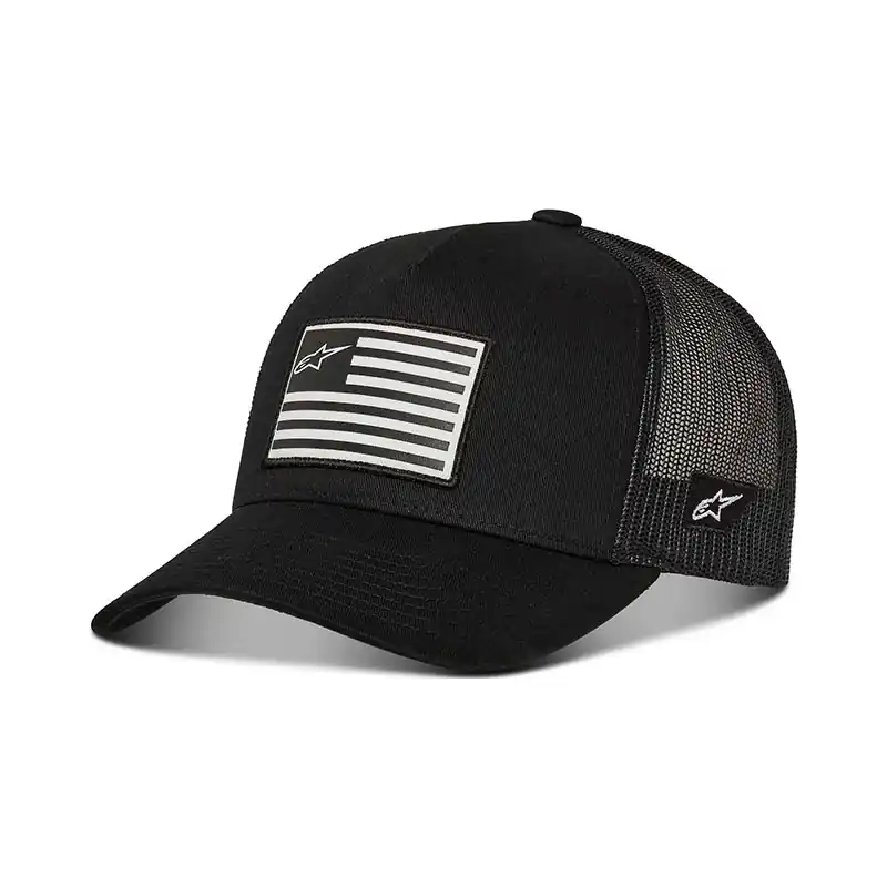 Cappellino Alpinestars Flag Snapback nero- A Buon Prezzo