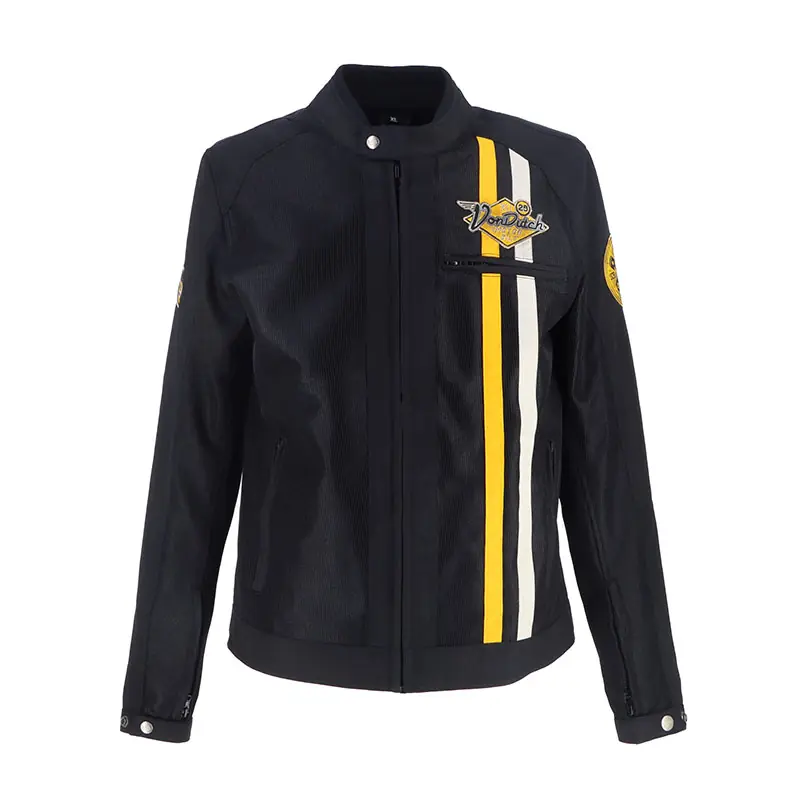 Giacca Helstons Speed Racer Air bianco giallo-S Occasione Imperdibile