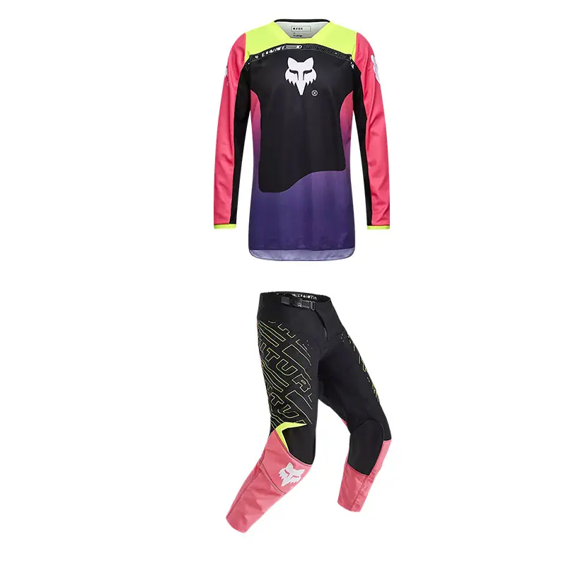Completo Fox Youth 180 Elevated rosa-L-26 Subito Disponibile