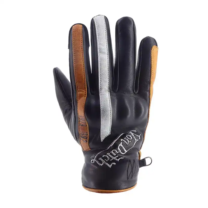 Guanti Helstons Hawk nero oro-8 Popolare
