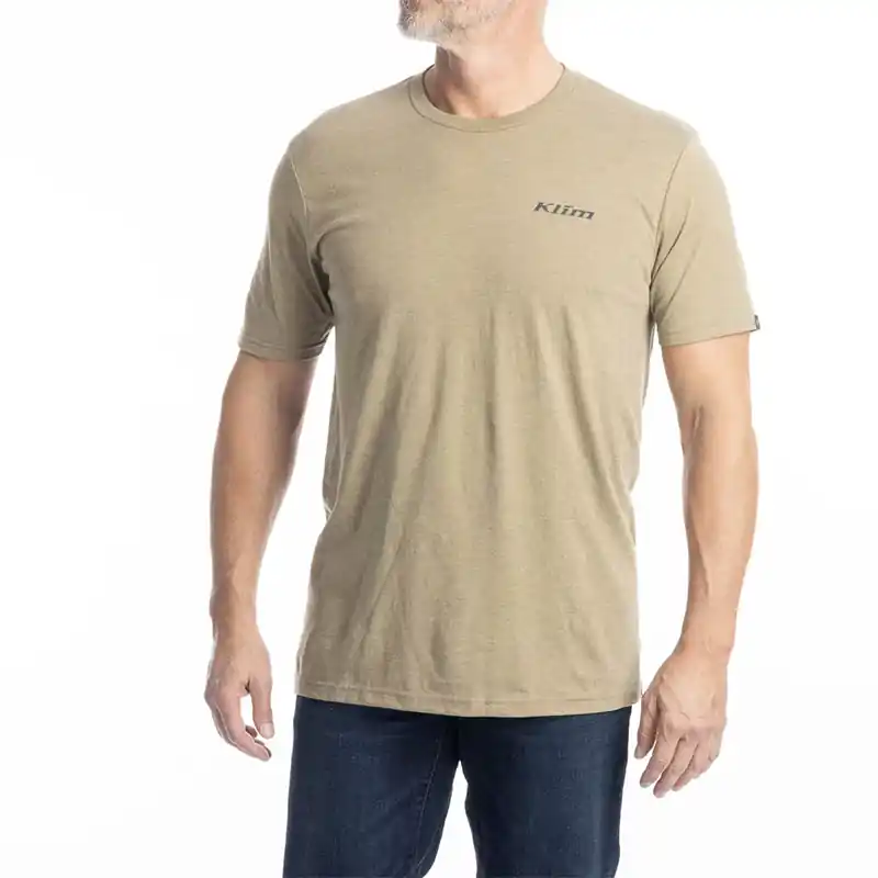 T Shirt Klim Hawley Tri Blend marrone-S Esclusivo