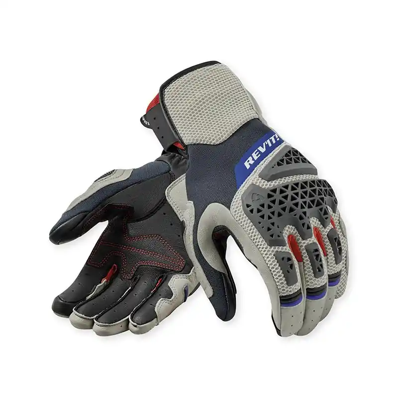 Ultime Pezzi Guanti Rev'it Sand 5 argento rosso-M