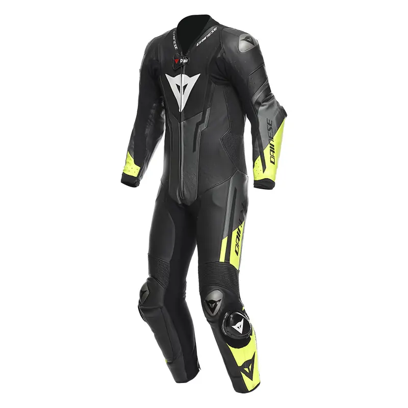 Tuta Dainese Misano 3 Perforated D-Air giallo-44 Offerta Speciale