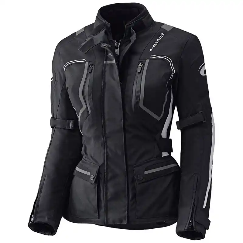Spedizione Espresso Giacca Donna Held Zorro nero bianco-2XL