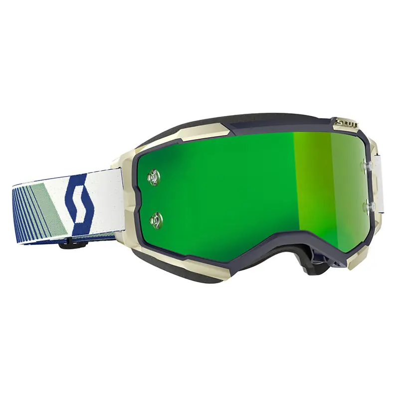 Sconto Maschera Scott Fury blu verde verde-
