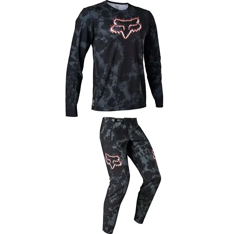 Completo Fox Flexair Defend TS57 nero-L-32 A Buon Prezzo