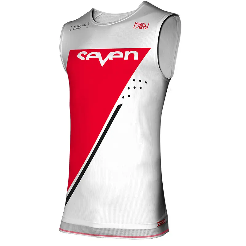 Solo Oggi Maglia Seven MX Zero Echelon bianco rosso-2XL