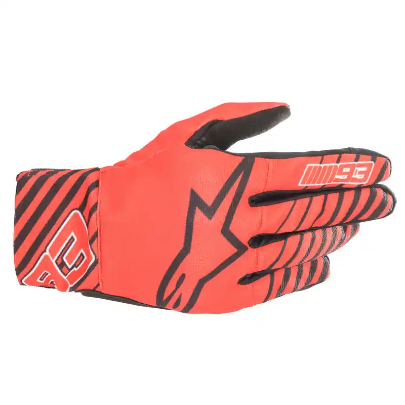 Prezzo Basso Guanti Alpinestars Aragon rosso nero bianco-L