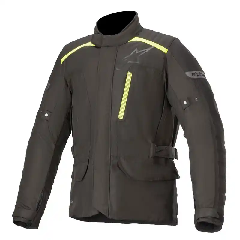 Giacca Alpinestars Gravity Drystar nero giallo-M Ordina Subito