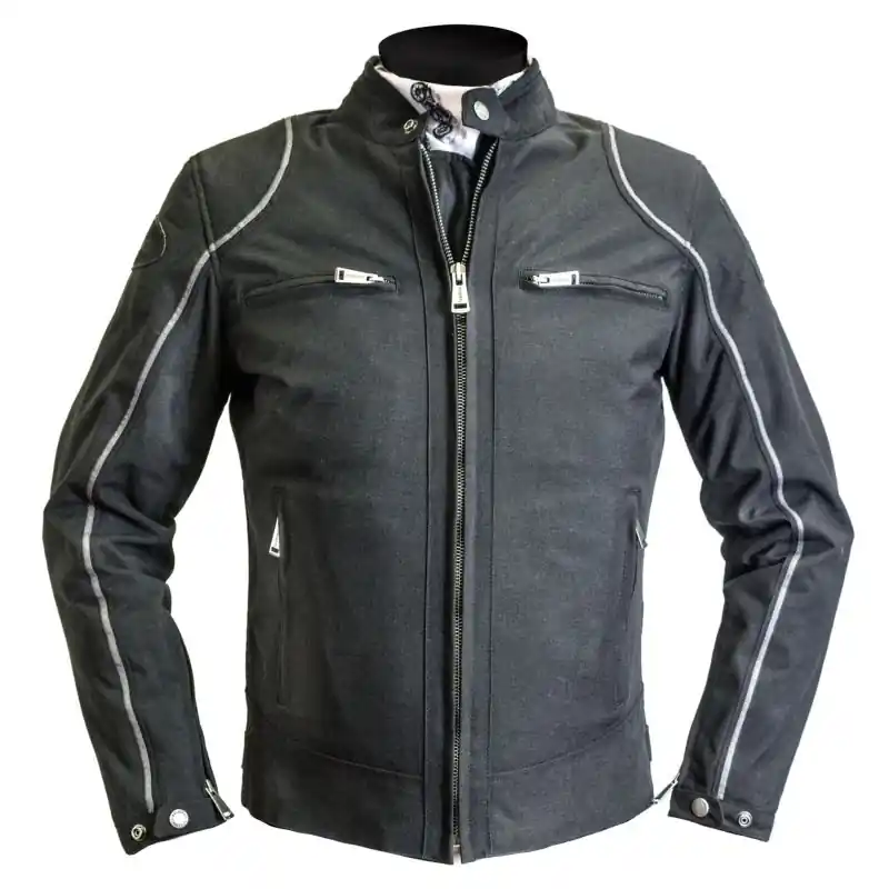 Giacca Moto Helstons Modelo nero-M Prezzo Scontato