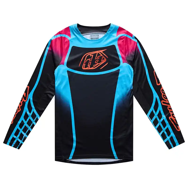 Maglia Troy Lee Designs GP Pro Framework cyan- Esclusivo