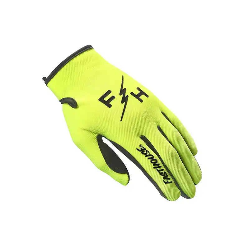 Di Tendenza Guanti Bimbo Fasthouse Carbon 24.1 Eternal giallo-