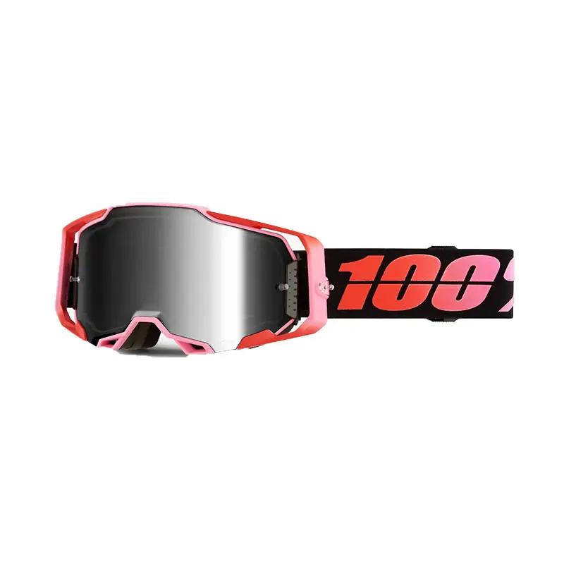 Maschera 100% Armega Guerlin argento specchiato- Spedizione Espresso