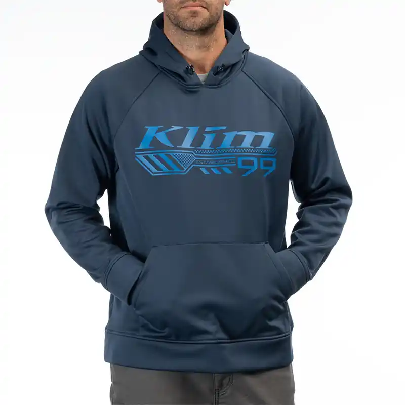 Felpa Klim Trailside Hoodie blu- Sconto