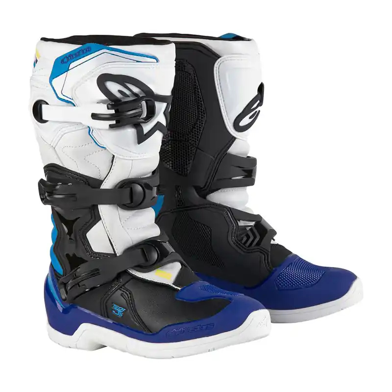 Ultimissimo Modello Stivali Alpinestars Tech 3S Youth enamel blu-