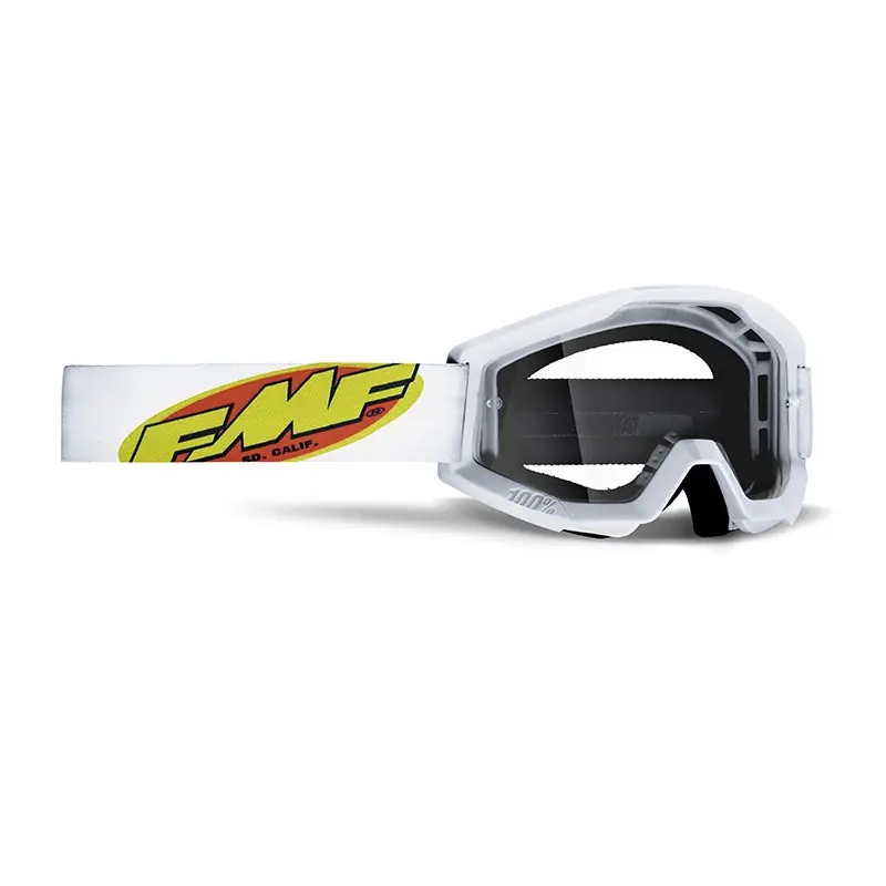 Esclusivo Maschera FMF Powercore Core bianco-