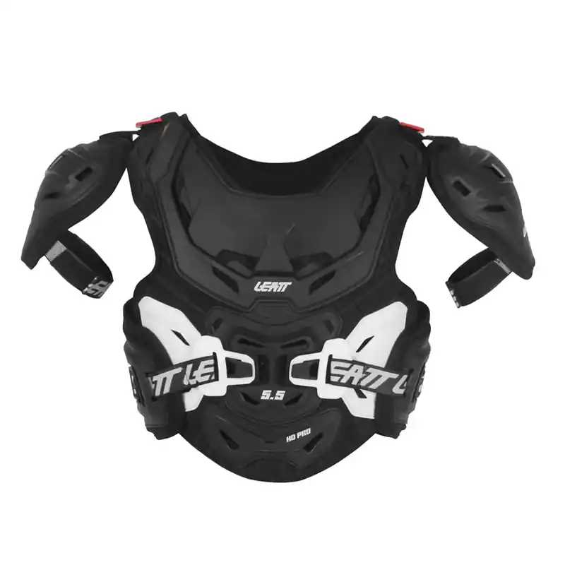 Pettorina Leatt 5.5 Pro HD Jr nero bianco- Prezzo Conveniente