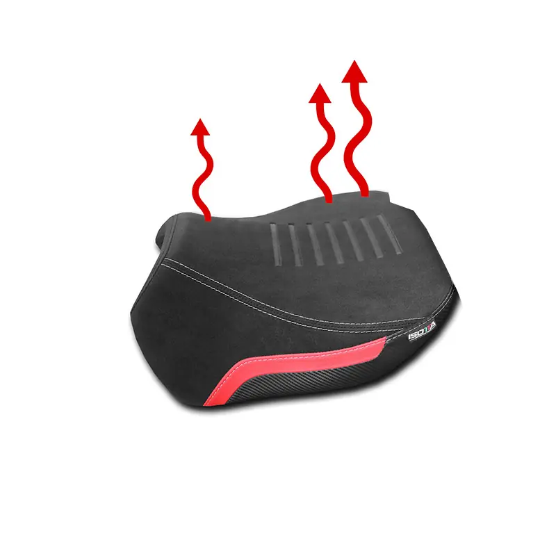 Ordina Subito Sella Anteriore Riscaldata Isotta MTS V4 nero rosso-