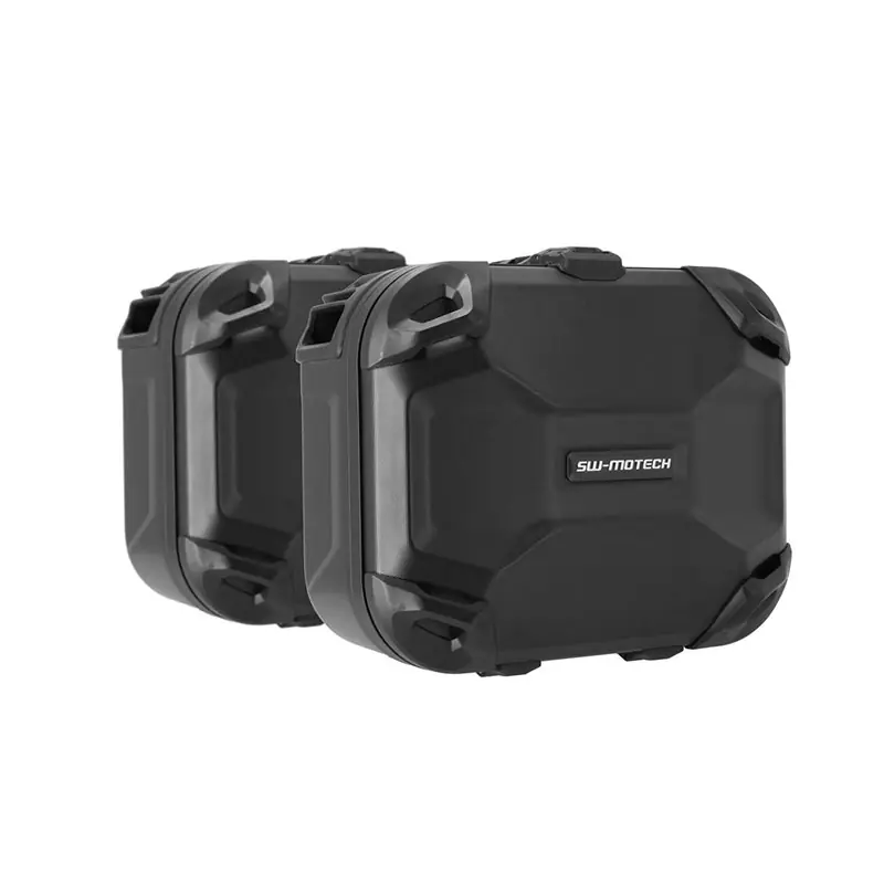 Kit Valigie Sw Motech Dusc 33 Multistrada V2 nero- Super Prezzo