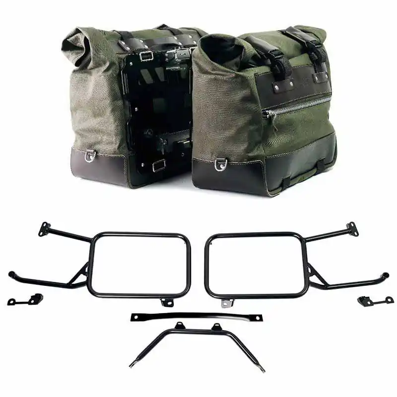 Occasione Imperdibile Borse Telaio Unit Garage Canvas 40/50 Stelvio verde-