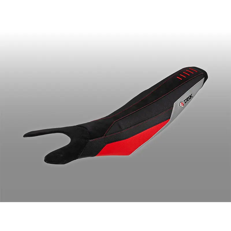 Esclusivo Rivestimento Sella Dbk Comfort HM 698 rosso grigio-