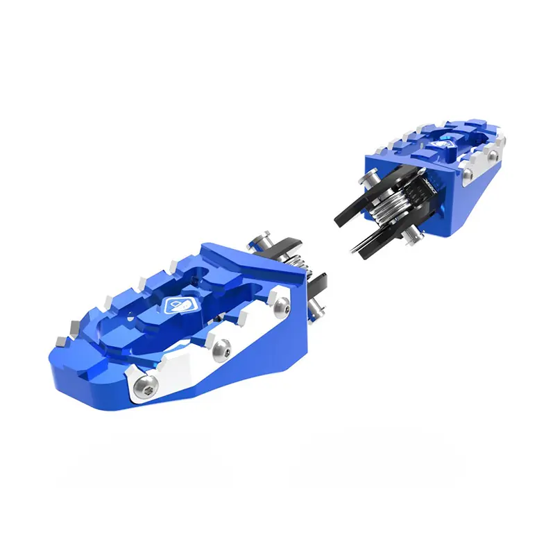 Offerta Lampo Kit Pedali Pilota Dbk Enduro Bmw R1300GS blu-