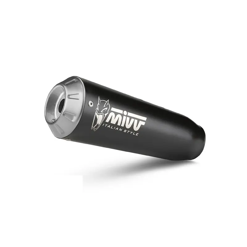 Acquista Ora Mivv X-M1 Inox Nero Racing Slip On Leoncino 125-