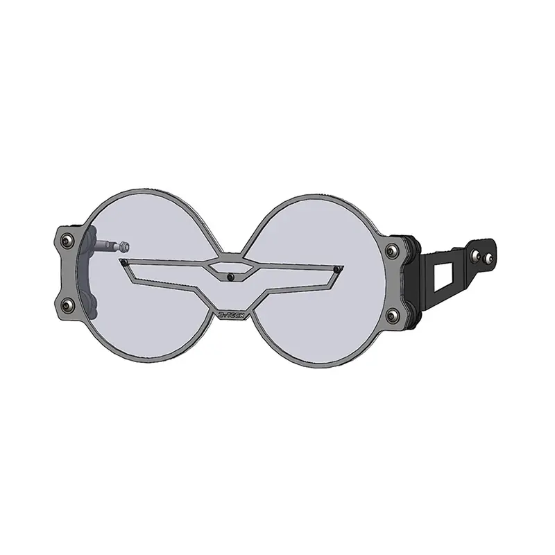 Offerta Limitata Protezione Faro MyTech Moto Guzzi V85TT argento-