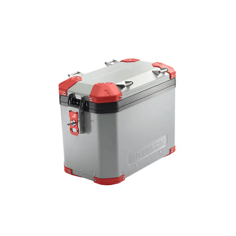 Valigia Dritta MyTech Model-X 48 LT grigio rosso- Prezzo Ridotto
