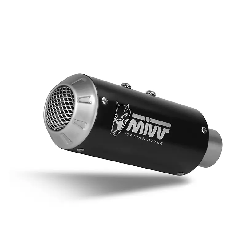 Mivv MK3 Nero Inox Euro 4 Slip On Benelli 502C- Scelto Dai Clienti