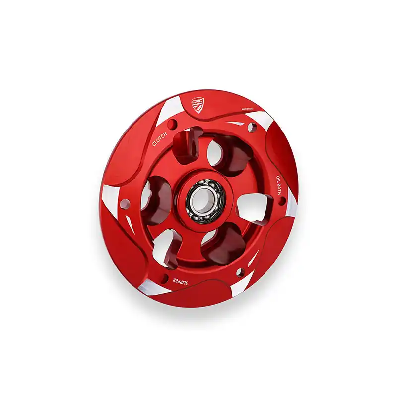 Piattello Spingidisco Cnc Racing SP200 Bicolor rosso- Esclusivo