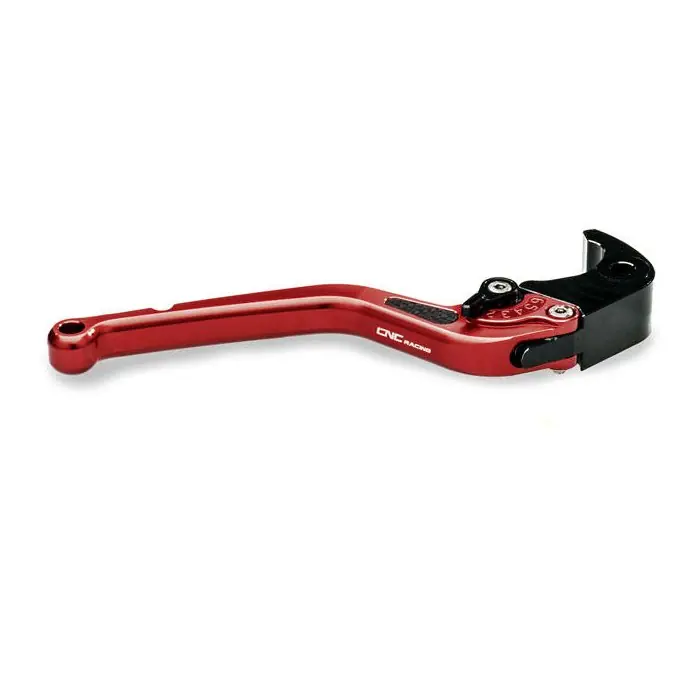 Leva Freno Lunga 180mm Cnc Racing LBL28R Rosso- Subito Disponibile